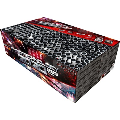 Kompaktný ohňostroj Pyrotechnology 253 rán multikaliber