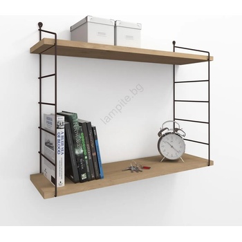 Image 1 of ASIR GROUP Етажерка ARMONI 58x72 cм бежова/кафява (AS1128)