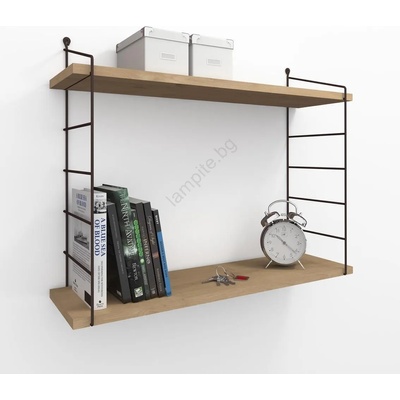 ASIR GROUP Етажерка ARMONI 58x72 cм бежова/кафява (AS1128)