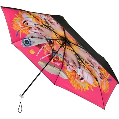 Skladací dáždnik Impliva miniMAX LF-190 pink