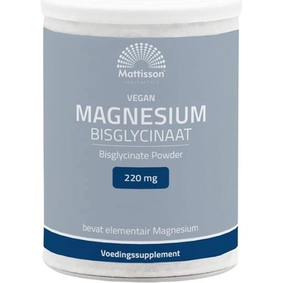 Mattisson Healthstyle Vegan Magnesium Bisglycinate, 220 mg, 250 g, Mattisson Healthstyle (MT2329)