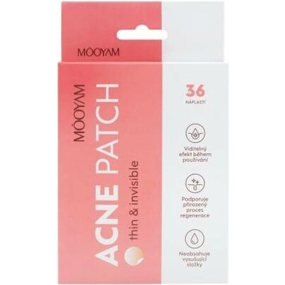 Mooyam Acne Patch Náplasti na akné 36 ks