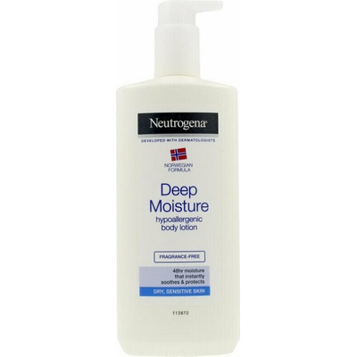 Neutrogena Deep Moisture telové mlieko 400 ml