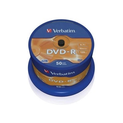 DVD-R(50-Pack)Spindle/General Retail/16x/4.7GB (43548)
