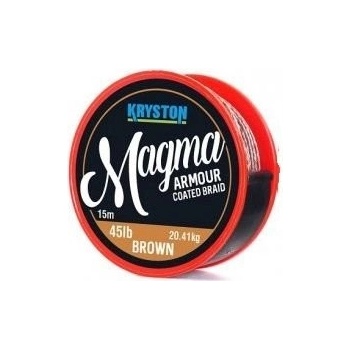 Kryston šnúra Magma Brown 15m 45lb