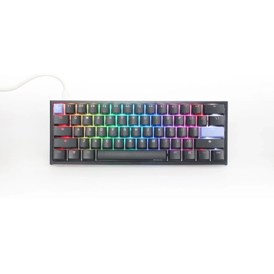 Ducky One 2 Pro Mini Black RGB Геймърска механична клавиатура с Gateron Brown суичове (DKON2061ST-GUSPDAZTB2)