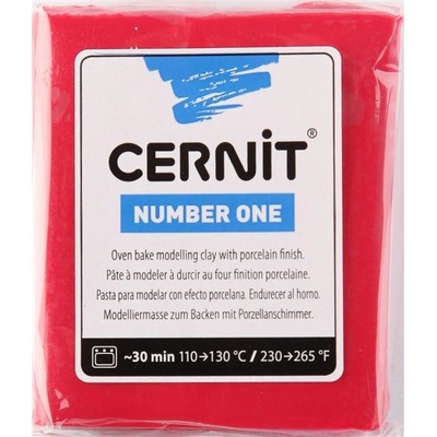 Cernit Number one vánoční červená 56 g 463