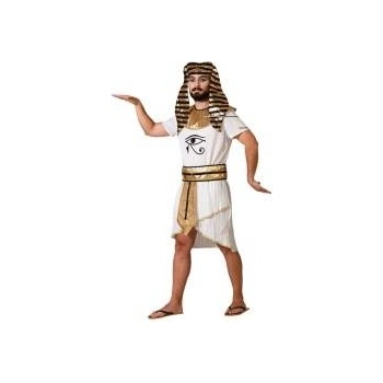 BigBuy Carnival Маскировъчен костюм за възрастни Златен Египтянин Размер m/l