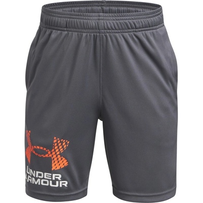 Under Armour TECH LOGO SHORTS K šedá 1383333-025