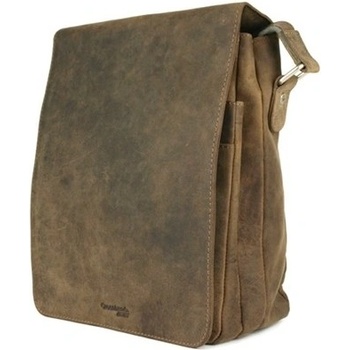 GreenLand kožená taška na rameno STONE 2116