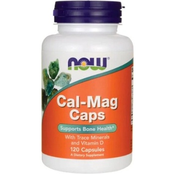 Image 1 of NOW Cal-Mag Caps, Калций и Магнезий, 120 капсули (NF1265)