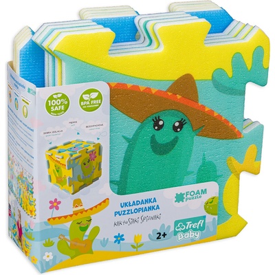 Trefl Бебешки пъзел за под Trefl от 8 части - Кактус (61265)