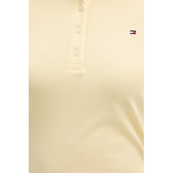Tommy Hilfiger тениска с яка дамска с памук (WW0WW43225)