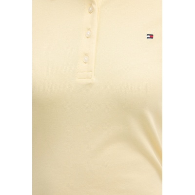 Tommy Hilfiger тениска с яка дамска с памук (WW0WW43225)