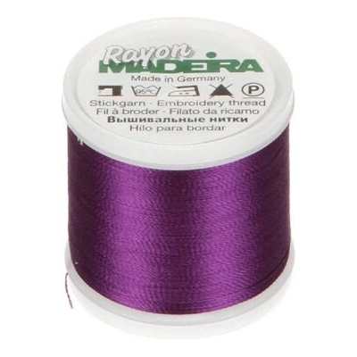 Vyšívací nit Madeira Rayon č. 40 (200m) barva 1122 deep lilac
