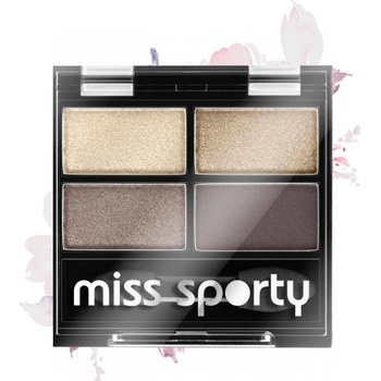 Miss Sporty Studio Colour Quattro Eyeshadow očné tiene 403 Smoky Brown Eyes 3,2 g