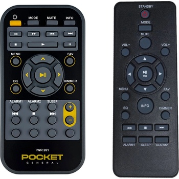 GENERAL Terris iwr 261 - дистанционно управление дубликат (iwr 261)