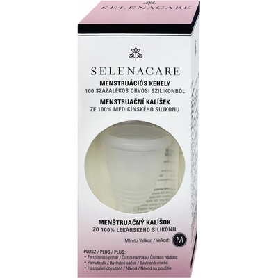 SelenaCare menstruační kalíšek transparent Velikost M