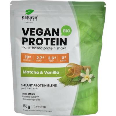 NaturesFinest-Nutrisslim BIO vegan protein 450 g