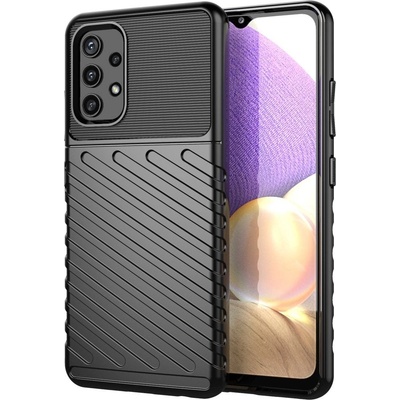 HQWear Thunder гъвкав брониран кейс за Samsung Galaxy A32 5G, черен (9111201928459)