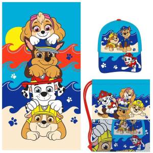 PAW PATROL Хавлиена кърпа Paw patrol Paw Patrol Sachet Set towel - Blue (Multicolor)