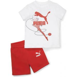 PUMA X Miraculous Se short sleeve set - Red / White (Puma White)