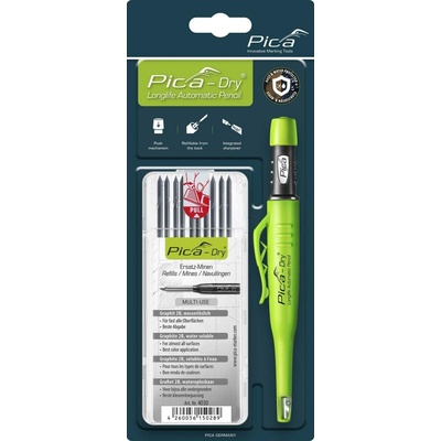Pica značkovací tužka PICA DRY + sada náhradních grafitových tuh 30403