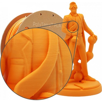 Polymaker PLA PolyTerra Sunrise Orange 1,75mm 1kg