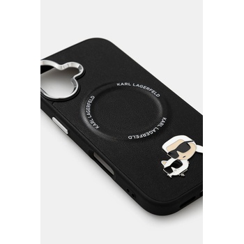 KARL LAGERFELD Кейс за телефон Karl Lagerfeld iPhone 17 (KLHMP17SPSMLRKCK)
