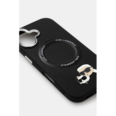 KARL LAGERFELD Кейс за телефон Karl Lagerfeld iPhone 17 (KLHMP17SPSMLRKCK)