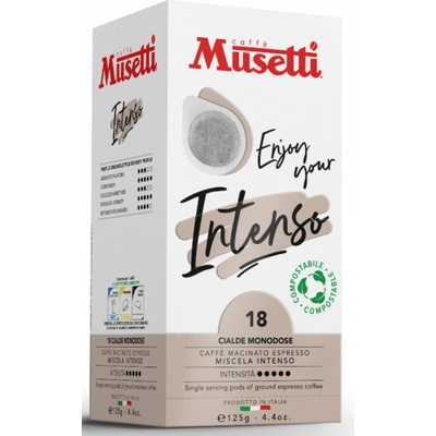Musetti káva Intenso E.S.E. PODY 18 ks