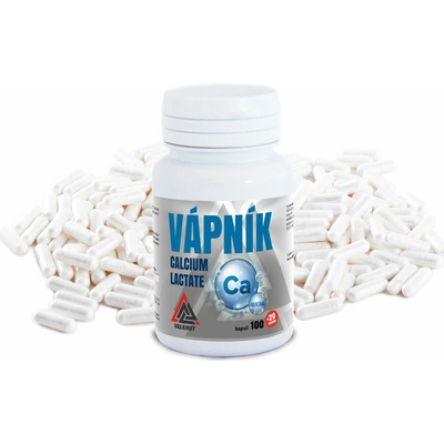 Valknut Vápnik Calcium Lactate 120 kapsúl