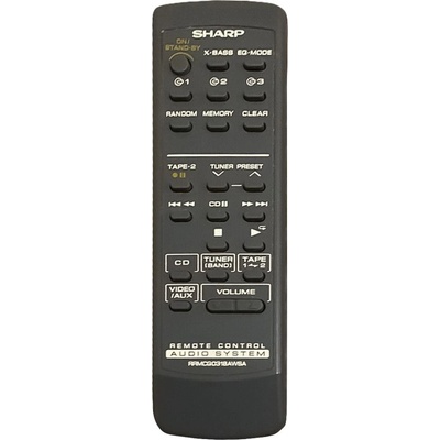 GENERAL Sharp rrmcg0318awsa - дистанционно управление дубликат (rrmcg0318awsa)