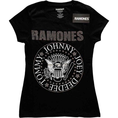 Ramones Presidential Seal (Embellished) Black S Дамски Риза (<![CDATA[RATS56LB01]]>)