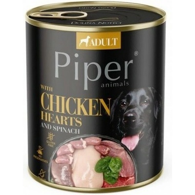 Piper s kuracími srdiečkami a špenátom 800 g
