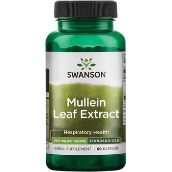 Swanson Mullein Leaf, 60 капсули, Swanson