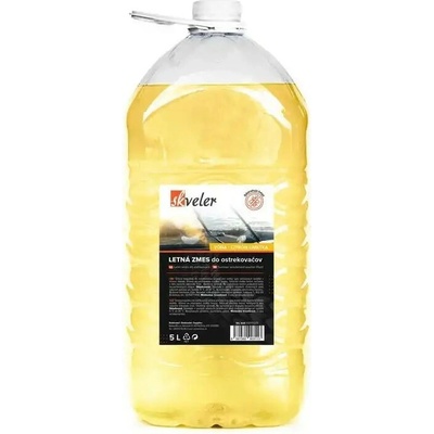 SKVELER Letná kvapalina do ostrekovačov citrón/limetka 5 l