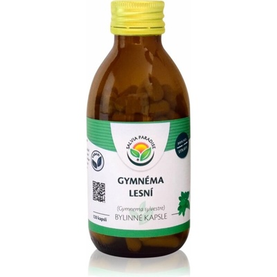Salvia Paradise Gymnéma lesní kapsle bylinné kapsuly na udržanie normálnej hladiny cukru v krvi 120 kapsúl