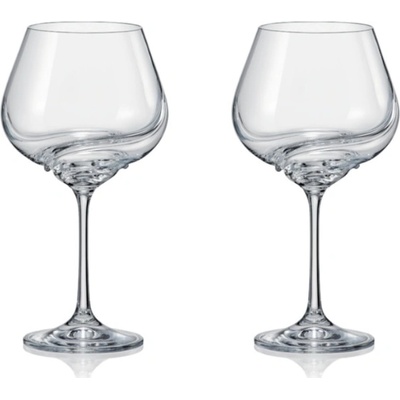Crystalex sklenice na červené víno Turbulence 2 x 570 ml