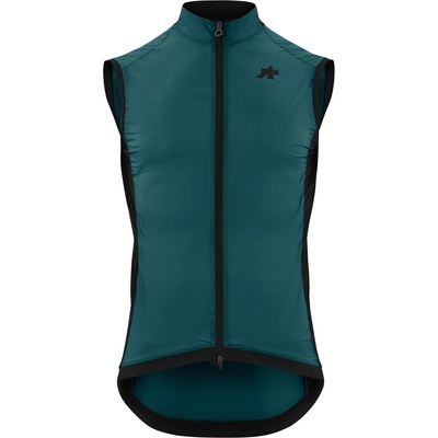 ASSOS Мъжки елек за колоездене ASSOS Mille GT Wind Vest S11 Cycling vest - Deep Petrol (054-0361-0314)
