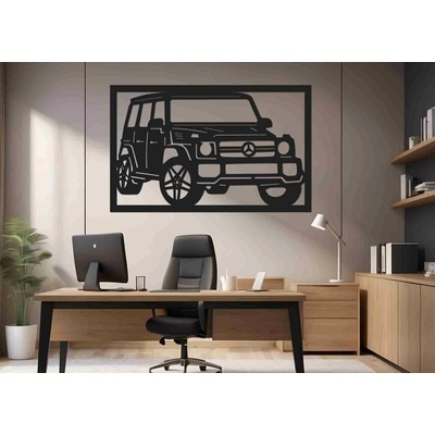 Drevený obraz na stenu - Mercedes G