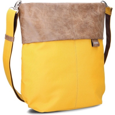 Zwei kabelka crossbody se dvěma popruhy OT12 YEL