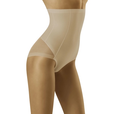 Wol-Bar Моделиращи бикини с висока талияFigi-Suprimetta-Beowe-BeowyV-46609-Beżowy - Син, размер XL