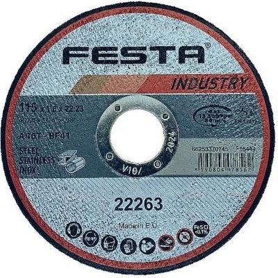 Festa Kotúč rezný 115 × 1,6 mm 22263
