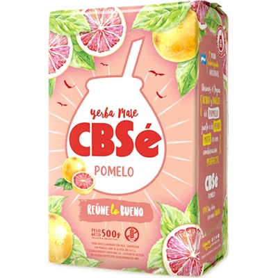 Yerba maté CBSe Pomelo grapefruitové 500 g