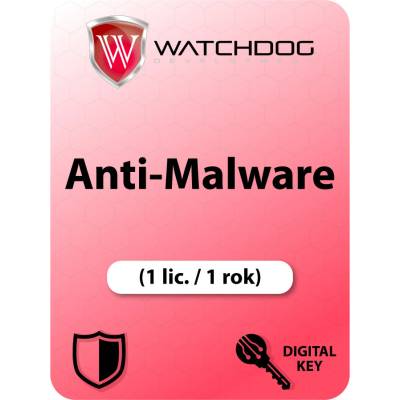 WATCHDOG ANTI-MALWARE 1 lic. 1 rok (WAM-1Y-1U)