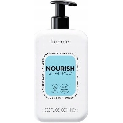 Kemon Nourish Shampoo vyživujúci šampón pre suché a poškodené vlasy 1000 ml