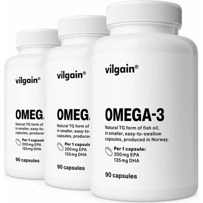 Vilgain Omega-3 90 kapsúl