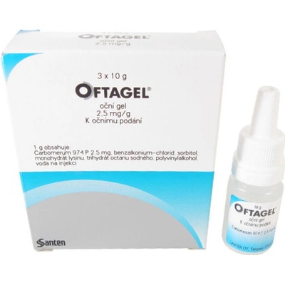 OFTAGEL OPH 2,5MG/G OPH GEL 30G