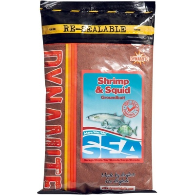 Dynamite Baits Krmítková Směs Sea Groundbait Shrimp & Squid 1 kg